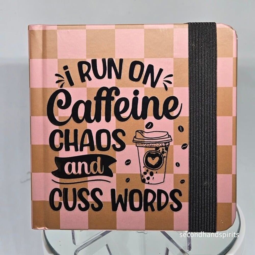 Pocket-Sized Sass: The Ultimate Mini Sketchbook  ~I run on Coffee